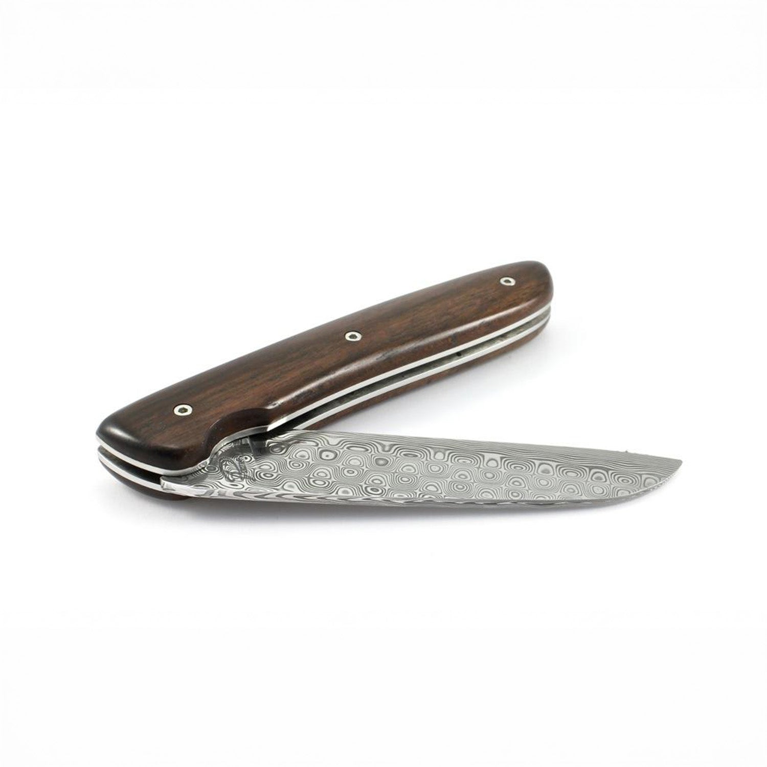 L08 with damascus blade and ebony handle