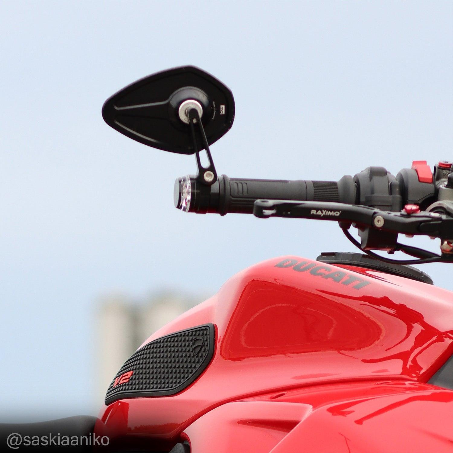 mo.view sport 60 Handlebar end mirror glassless | motogadget