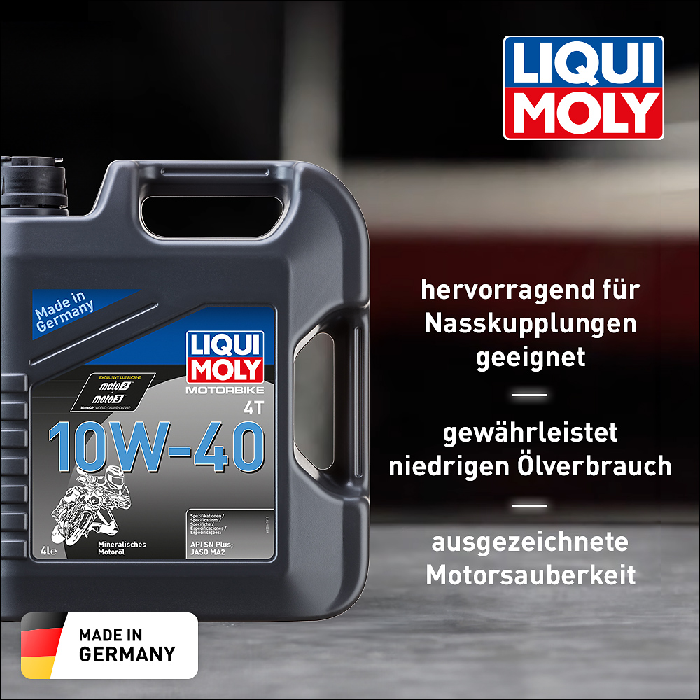 Moto 4T 10W-40 4 litri - motogadget GmbH
