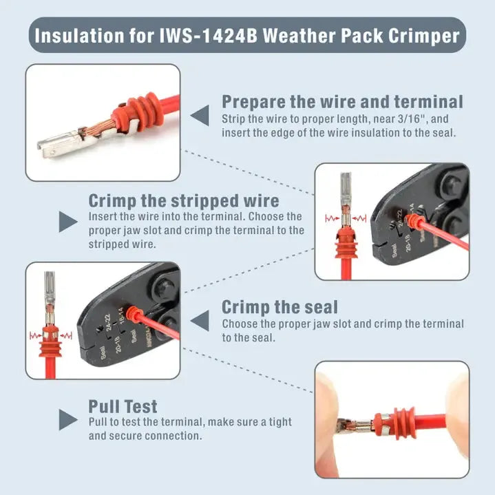 Pinze a crimpare per connettori impermeabili - motogadget GmbH