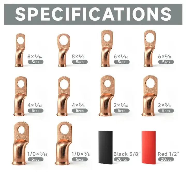 Set di capicorda per cavi batteria - motogadget GmbH